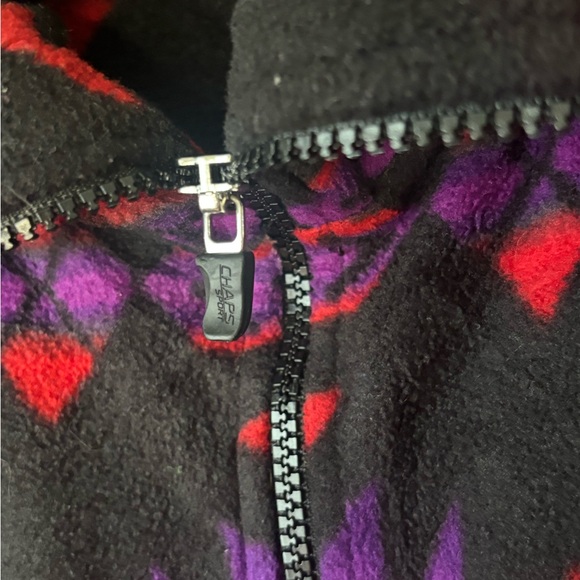 Chaps Sport Southwest Aztec Print Full-Zip Fleece Vest Women’s 1X EUC - Picture 4 of 7